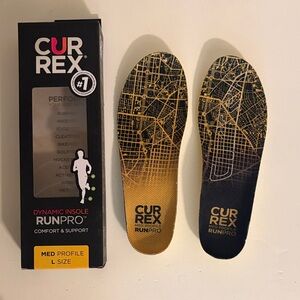 Currex RunPro Dynamic Insoles (New!)